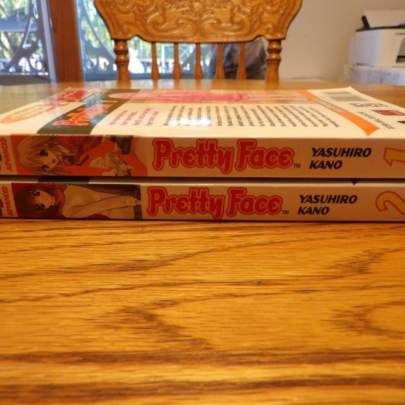 + Lot of 2 Pretty Face Manga Vol 1 & 2 Paperback  (Alice) - Picture 2 of 6